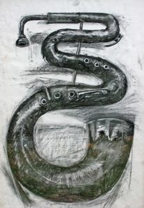 Early Drawings - Serpent Oboe